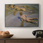 Boys on the Beach, 1910 - Floater Framed Canvas Print
