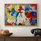 Oriental, 1909 - Floater Framed Canvas Print