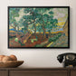 The Garden of Saint-Paul Hospital, 1889 - Floater Framed Canvas Print