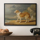 Rough-Coated Collie, 1809 - Floater Framed Canvas Print