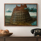 The Tower of Babel, c. 1568 - Floater Framed Canvas Print