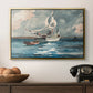 Sloop, Nassau, 1899 - Floater Framed Canvas Print