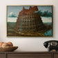 The Tower of Babel, c. 1568 - Floater Framed Canvas Print