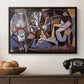 Women of Algiers (Version O), 1955 - Floater Framed Canvas Print