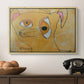 Cubist Dog with Stars (Student Art) - Floater Framed Canvas Print