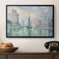 The Green Towers (Les tours vertes, la Rochelle), 1913 - Floater Framed Canvas Print