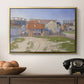 Gasometers at Clichy, 1886 - Floater Framed Canvas Print