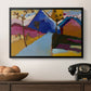 Kochel Straight Street, 1909 - Floater Framed Canvas Print