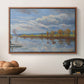 The Banks of the River Seine, 1893 - Floater Framed Canvas Print