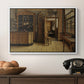 The Old Inn 'Het Loodshuis' in Antwerp, 1877 - Floater Framed Canvas Print