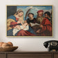 Mary and Child with Saints Stephen, Jerome and Maurice, c. 1510 - Floater Framed Canvas Print