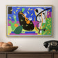 The Sorrows of the King, 1952 - Floater Framed Canvas Print
