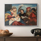 Mary and Child with Saints Stephen, Jerome and Maurice, c. 1510 - Floater Framed Canvas Print
