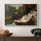 Venus with an Organist and a Dog, c. 1550 - Floater Framed Canvas Print