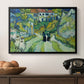 Stairway at Auvers, 1890 - Floater Framed Canvas Print