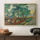 The Garden of Saint-Paul Hospital, 1889 - Floater Framed Canvas Print