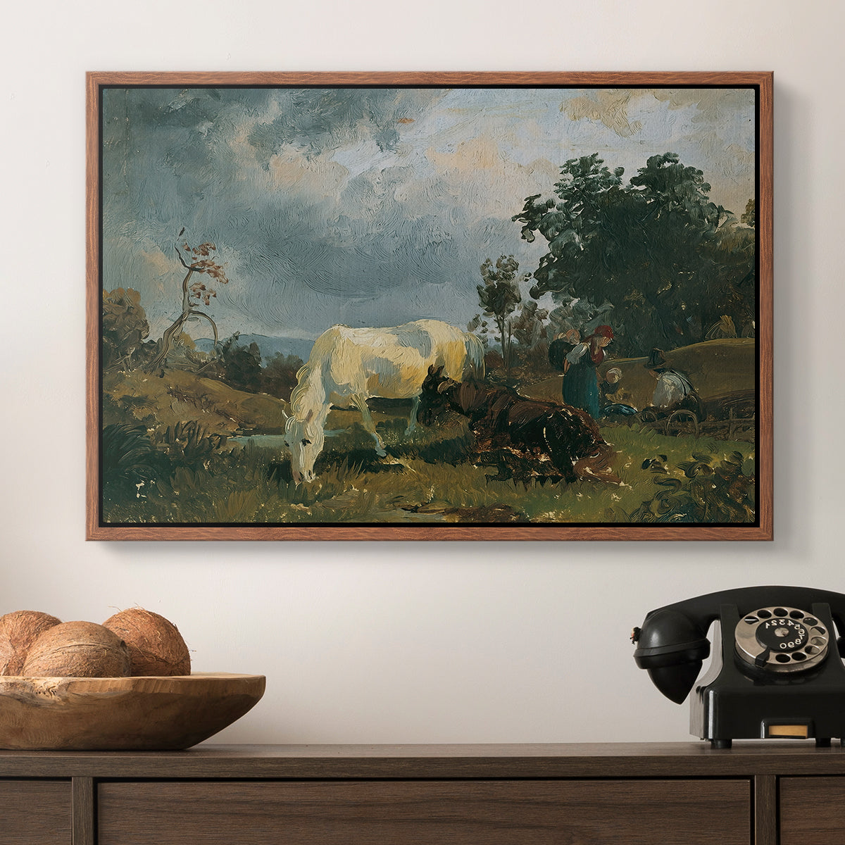 A Mold on the Heath, c. 1830 - Floater Framed Canvas Print