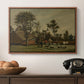 Farmhouse, c. 1865-1875 - Floater Framed Canvas Print