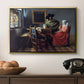 The Glass of Wine, c. 1660 - Floater Framed Canvas Print