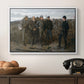 Prisoners from the Front, 1866 - Floater Framed Canvas Print