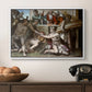 The Sacrifice of Noah (Sistine Chapel), 1509 - Floater Framed Canvas Print