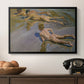Boys on the Beach, 1910 - Floater Framed Canvas Print