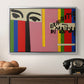 Design for Cover of Exhibition Catalogue, 1951 - Floater Framed Canvas Print