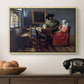 The Glass of Wine, c. 1660 - Floater Framed Canvas Print