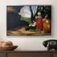 The Three Philosophers, c. 1508-1509 - Floater Framed Canvas Print