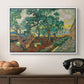 The Garden of Saint-Paul Hospital, 1889 - Floater Framed Canvas Print