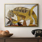 Cat Eating a Bird, 1939 - Floater Framed Canvas Print