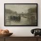 The Bridge (Le pont), 1895 - Floater Framed Canvas Print