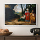 The Three Philosophers, c. 1508-1509 - Floater Framed Canvas Print