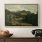 Landscape near Miesenbach, c. 1830 - Floater Framed Canvas Print