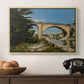 The Railroad Bridge at Briare, 1888 - Floater Framed Canvas Print