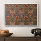 Snakeshead - Red/Cumin, c. 1876 - Floater Framed Canvas Print