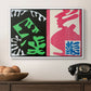 Composition, Black and Red, from Jazz, 1947 - Floater Framed Canvas Print