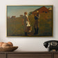 A Temperance Meeting, 1874 - Floater Framed Canvas Print