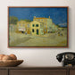 The Yellow House (The Street), 1888 - Floater Framed Canvas Print