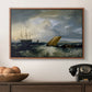 Sheerness as Seen from the Nore, 1808 - Floater Framed Canvas Print