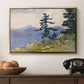 North Woods Club, Adirondacks, 1892 - Floater Framed Canvas Print