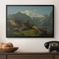 Balestrand, 1848 - Floater Framed Canvas Print