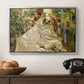 Sewing the Sail, 1896 - Floater Framed Canvas Print