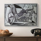 Goat's Skull, Bottle and Candle, 1952 - Floater Framed Canvas Print