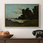 The River Loire at Nevers, 1901 - Floater Framed Canvas Print