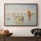 Concarneau, Quiet Morning, Opus 219, 1891 - Floater Framed Canvas Print