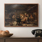 The Return of the Bear Hunter, 1856 - Floater Framed Canvas Print