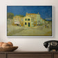 The Yellow House (The Street), 1888 - Floater Framed Canvas Print