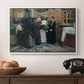 Kissing the Relic, 1893 - Floater Framed Canvas Print