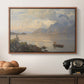 Traunsee, 1871 - Floater Framed Canvas Print